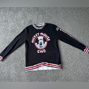mickey mouse club varsity sweater